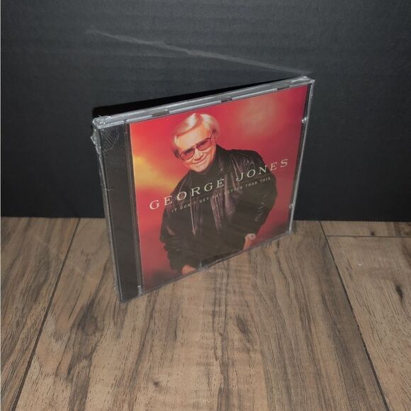 GEORGE JONES - It Don't Get Any Better Than This Music CD New - Picture 5 of 5